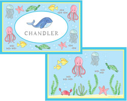 Placemats by Kelly Hughes Designs (Ocean Life)