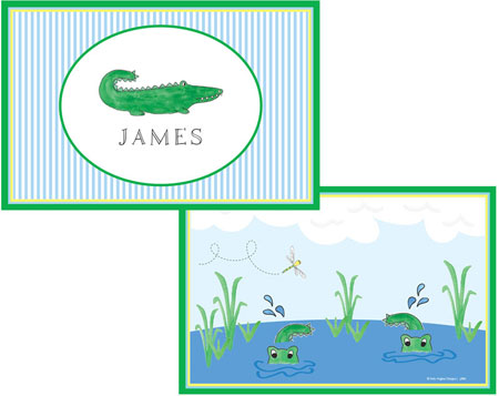 Placemats by Kelly Hughes Designs (Green Gator) Placemats by Kelly Hughes Designs (Green Gator)