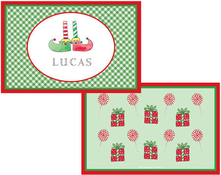 Placemats by Kelly Hughes Designs (Christmas Elf) Placemats by Kelly Hughes Designs (Christmas Elf)