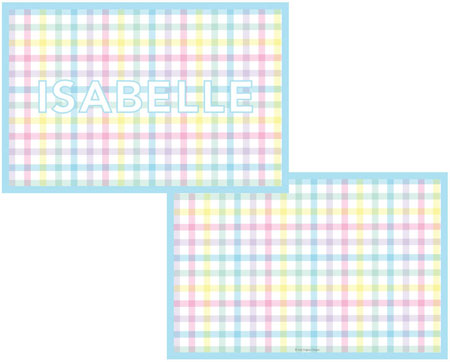 Placemats by Kelly Hughes Designs (Pink Gingham) Placemats by Kelly Hughes Designs (Pink Gingham)