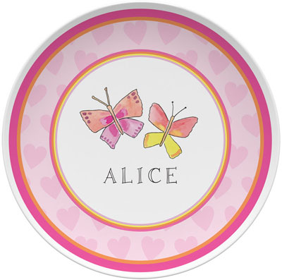 Plates by Kelly Hughes Designs (Butterfly Kisses)