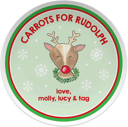 Plates by Kelly Hughes Designs (Carrots For Rudolph)