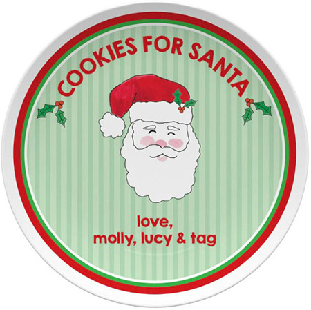 Plates by Kelly Hughes Designs (Cookies For Santa)