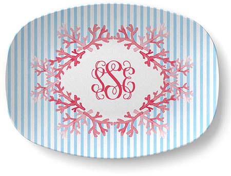 Platters by Kelly Hughes Designs (Coral) Platters by Kelly Hughes Designs (Coral)