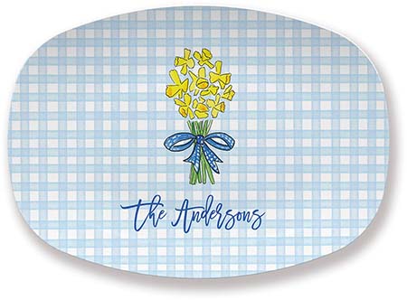 Platters by Kelly Hughes Designs (Daffodils) Platters by Kelly Hughes Designs (Daffodils)