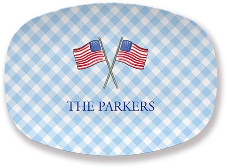 Platters by Kelly Hughes Designs (Flags Waving) Platters by Kelly Hughes Designs (Flags Waving)