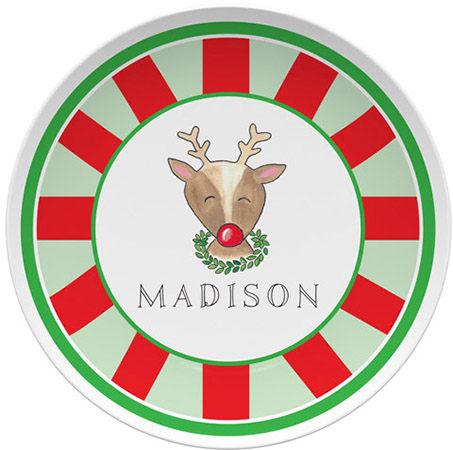 Plates by Kelly Hughes Designs (Reindeer Fun)