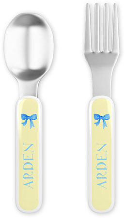 Fork and Spoon Utensil Sets by Kelly Hughes Designs (Blooms And Bows) Fork and Spoon Utensil Sets by Kelly Hughes Designs (Blooms And Bows)