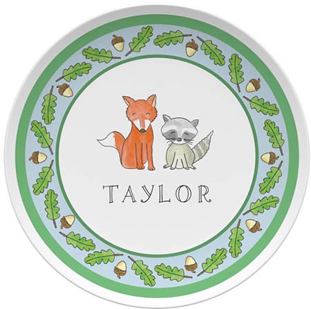 Plates by Kelly Hughes Designs (Forest Friends)