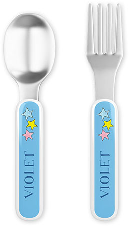 Fork and Spoon Utensil Sets by Kelly Hughes Designs (Out Of This World)