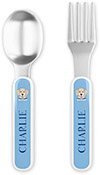 Fork and Spoon Utensil Sets by Kelly Hughes Designs (Happy Tails)