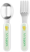 Fork and Spoon Utensil Sets by Kelly Hughes Designs (Safari)