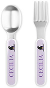 Fork and Spoon Utensil Sets by Kelly Hughes Designs (Wicked Halloween)