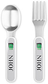 Fork and Spoon Utensil Sets by Kelly Hughes Designs (Monster Mash)