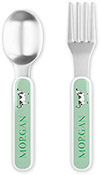 Fork and Spoon Utensil Sets by Kelly Hughes Designs (Barnyard)