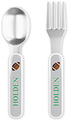 Fork and Spoon Utensil Sets by Kelly Hughes Designs (Game Day)