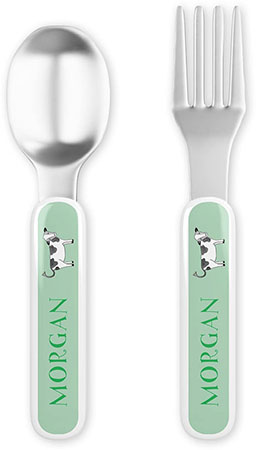 Fork and Spoon Utensil Sets by Kelly Hughes Designs (Barnyard) Fork and Spoon Utensil Sets by Kelly Hughes Designs (Barnyard)
