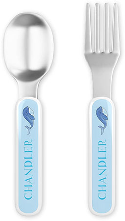 Fork and Spoon Utensil Sets by Kelly Hughes Designs (Ocean Life) Fork and Spoon Utensil Sets by Kelly Hughes Designs (Ocean Life)