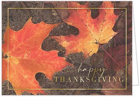 Thanksgiving Greeting Cards by Carlson Craft - Autumn Color Thanksgiving Greeting Cards by Carlson Craft - Autumn Color