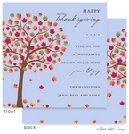 Take Note Designs - Fall/Thanksgiving Greeting Cards (Autumn Sunrise Square)