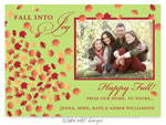 Take Note Designs - Fall/Thanksgiving Greeting Cards (Fall into Joy Photo)