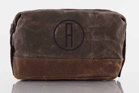 Olive Waxed Dopp Kits by CB Station