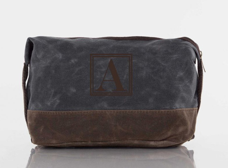 Slate Waxed Dopp Kits by CB Station