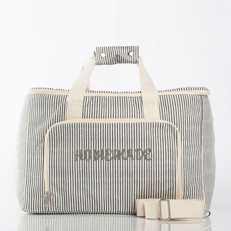 Stripes Box Coolers by CB Station (Gray)