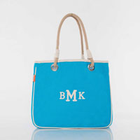 Solid Rope Totes by CB Station (Turquoise)