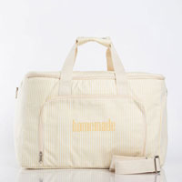 Stripes Box Coolers by CB Station (Pastel Yellow)