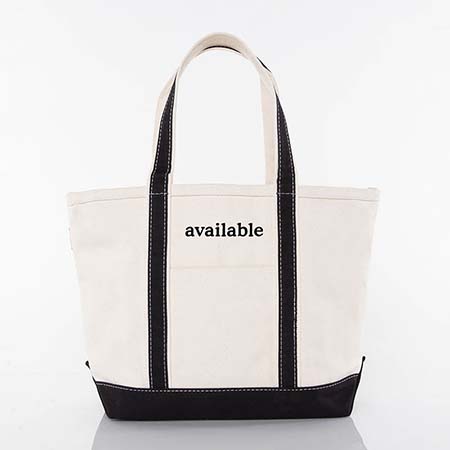 available Medium Canvas Tote Bags by CB Station
