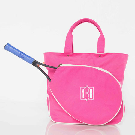 Hot Pink Tennis Tote Bags by CB Station