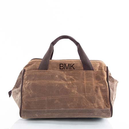 Khaki Waxed Tool Bags by CB Station