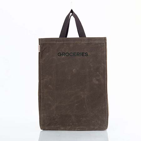 Olive Waxed Canvas Market Totes by CB Station Olive Waxed Canvas Market Totes by CB Station