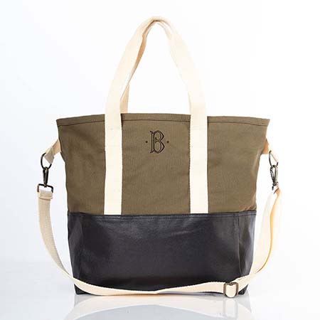 Black & Emerald Adventure Tote Bags by CB Station Black & Emerald Adventure Tote Bags by CB Station