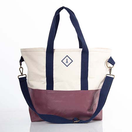 Mauve Adventure Tote Bags by CB Station Mauve Adventure Tote Bags by CB Station
