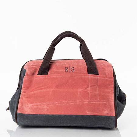 Nautical Red Waxed Tool Bags by CB Station Nautical Red Waxed Tool Bags by CB Station
