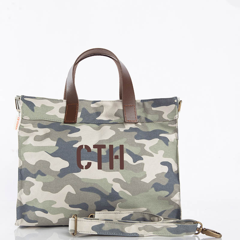 Modern Monogram Tote Bags