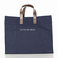 la Vie Est Belle Advantage Tote Bags by CB Station