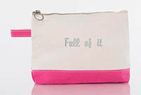 Full of it Makeup Bags by CB Station
