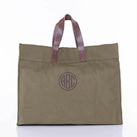 Olive Advantage Tote Bags by CB Station