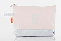 Silver Metallics Makeup Bags by CB Station