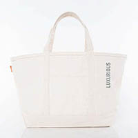 LUXURIOUS Large Canvas Tote Bags by CB Station