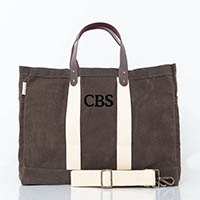 Olive Waxed Commute Tote Bags by CB Station