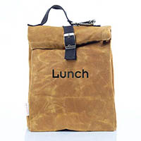 Yellow Waxed Lunch Sacks by CB Station