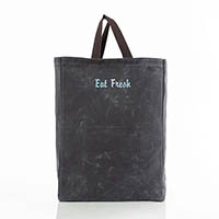 Slate Waxed Canvas Market Totes by CB Station