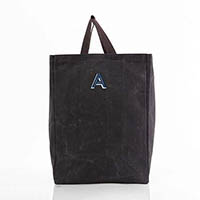 Black Waxed Canvas Market Totes by CB Station