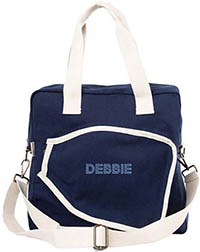 Navy Trimmed Pickleball Bag by CB Station