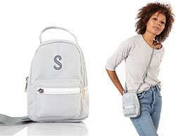 Gray Motion Crossbody Bags by CB Station