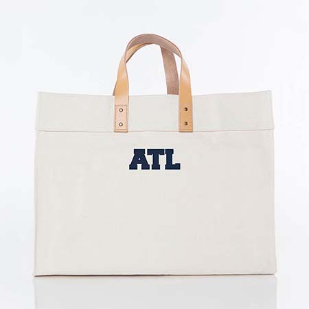 Natural City Charm Advantage Tote Bags by CB Station - Atlanta Natural City Charm Advantage Tote Bags by CB Station - Atlanta